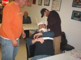 Doing some head immobilization